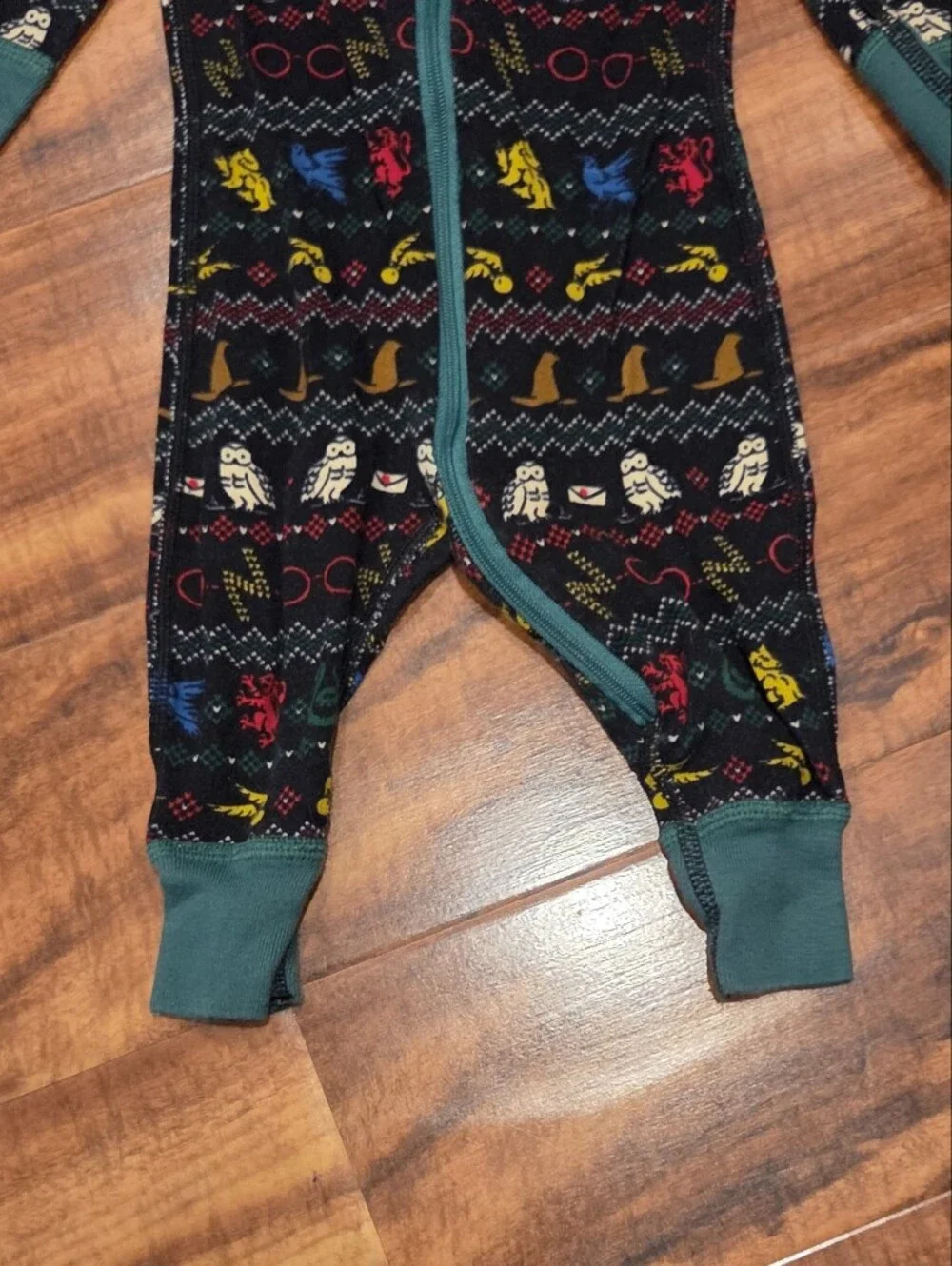 Hanna Andersson EUC 3-6 Months Harry Potter Print One-piece Pj Romper